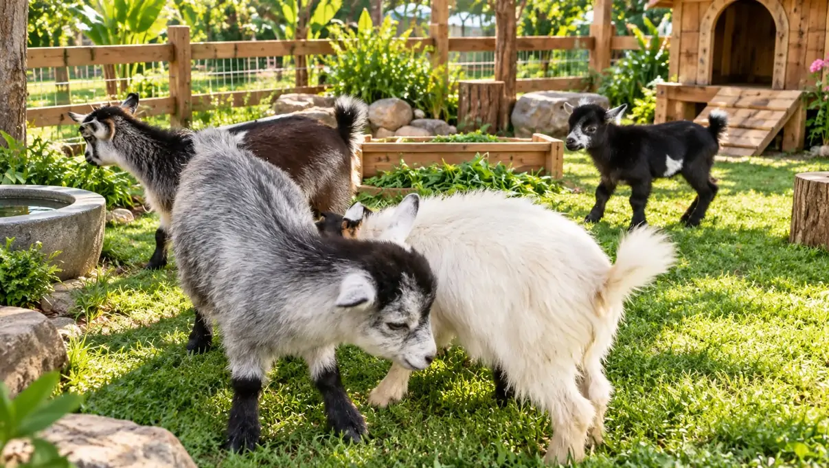Giống Dê lùn Pygmy thuần chủng