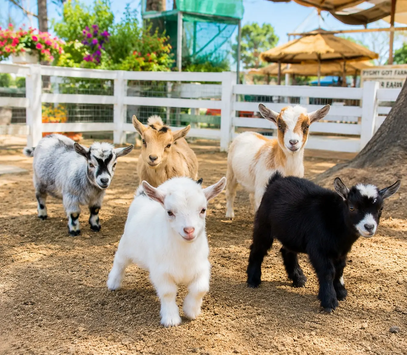 Cách chăm sóc dê lùn Pygmy con 1 tháng tuổi