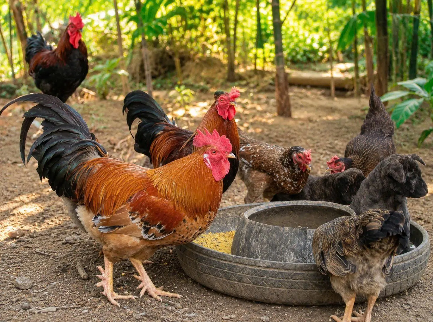 Gà 9 cựa là gì