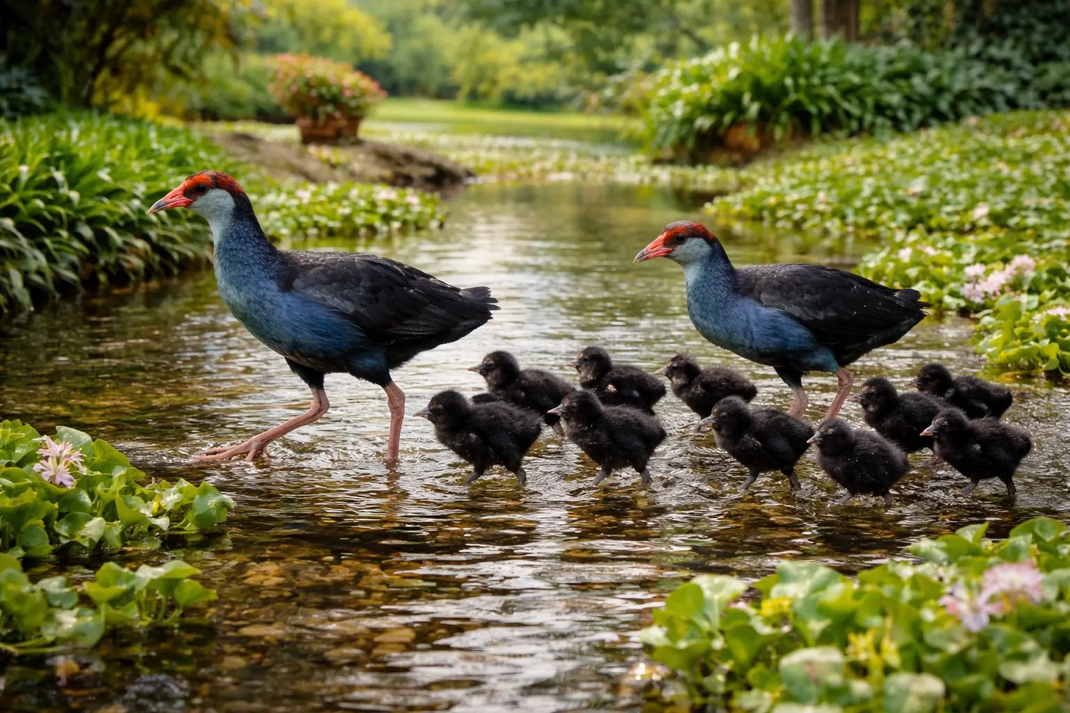 Nuôi ngỗng sư tử làm cảnh