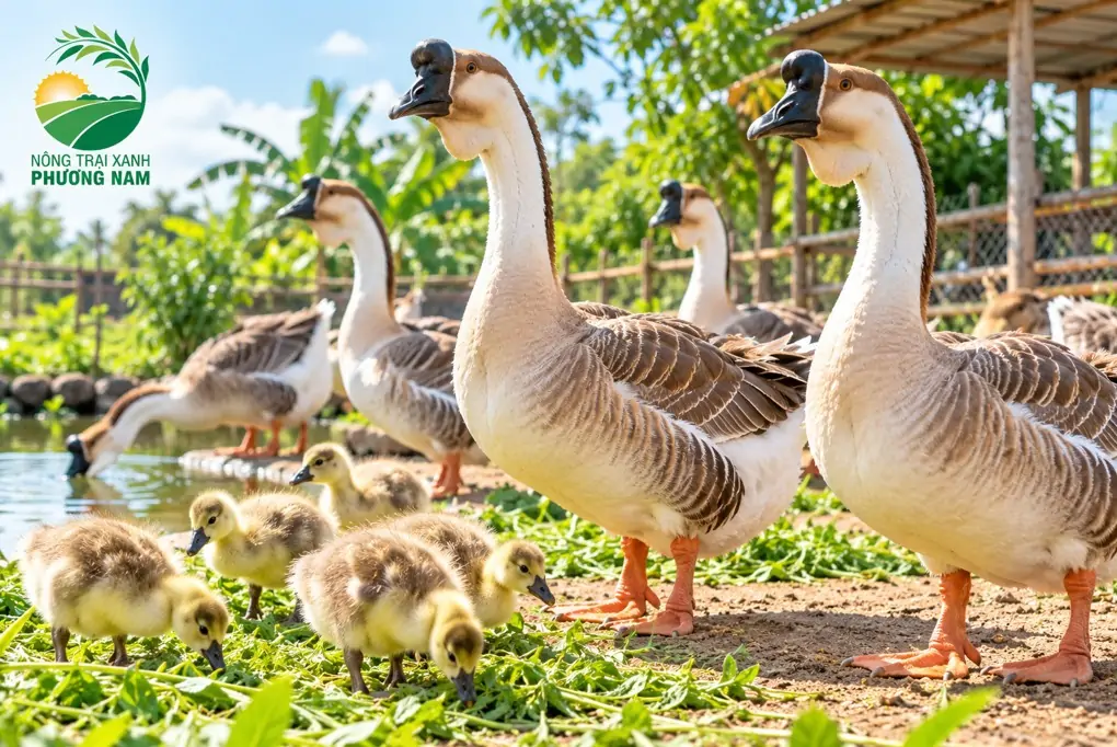 Phân Biệt Gà Ai Cập Vằn Và Gà Ai Cập Trắng