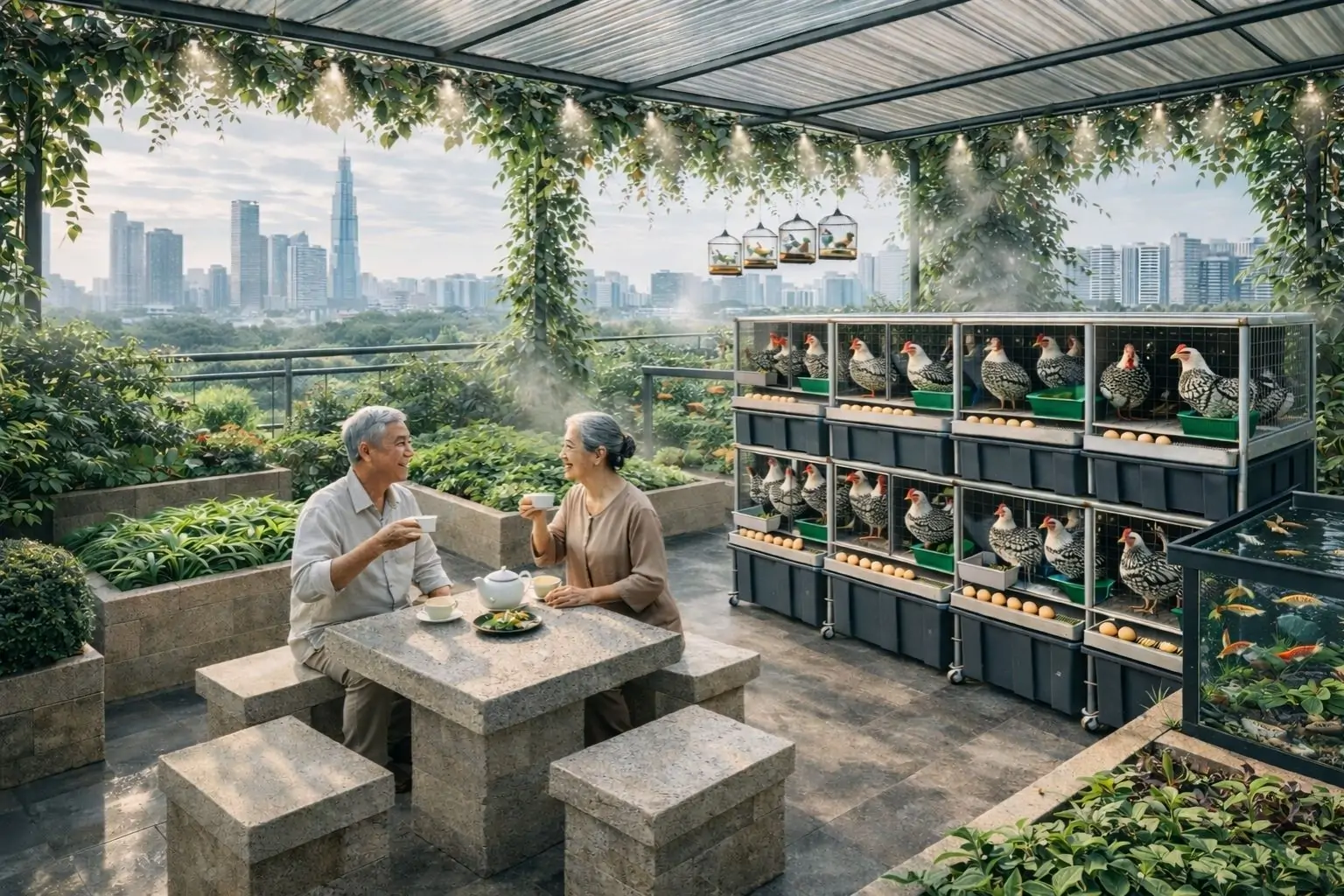 Mô hình nuôi lợn rừng bán hoang dã