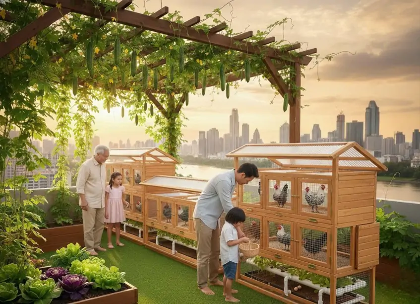 Mô hình nuôi lợn rừng bán hoang dã