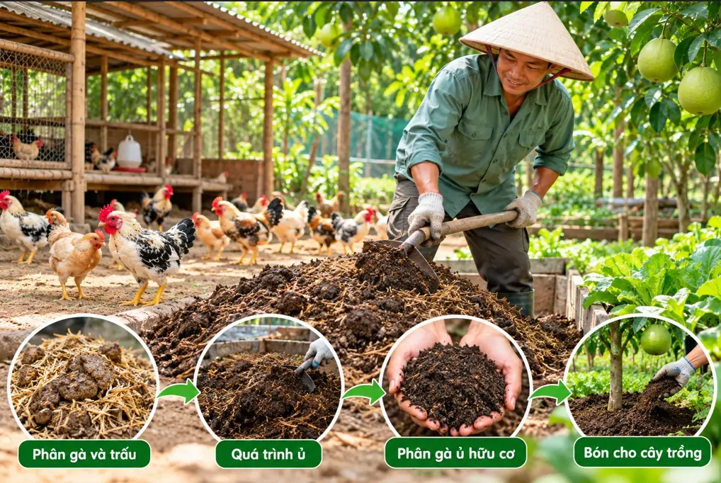 Nuôi ruồi lính đen làm thức ăn cho gia cầm